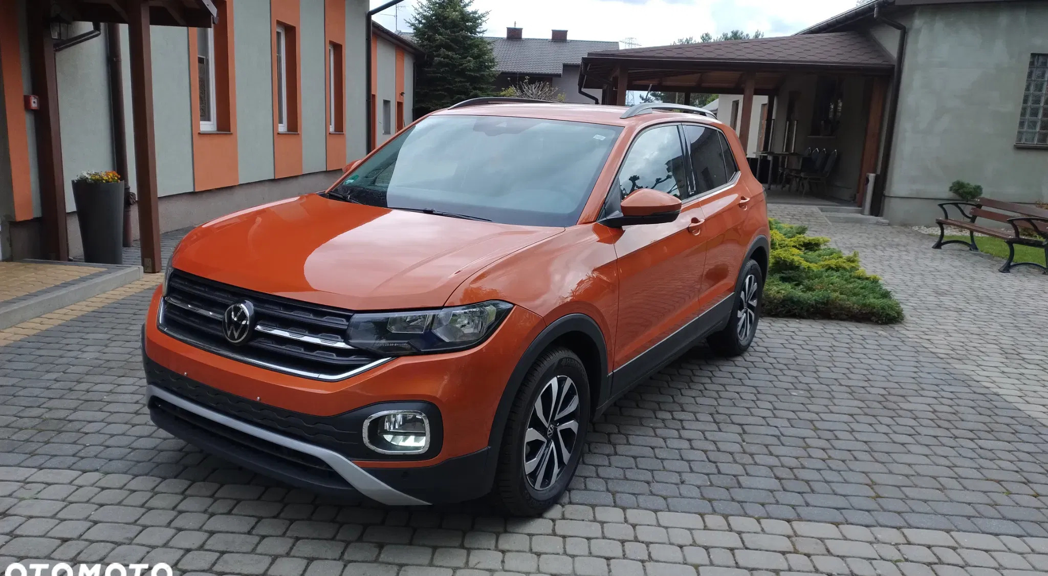 łódzkie Volkswagen T-Cross cena 89900 przebieg: 1815, rok produkcji 2022 z Pabianice